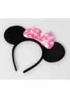 Pembe Fiyonklu Minnie Mouse Tacı