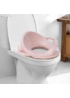 Pembe Kulplu Çocuk Klozet Adaptörü