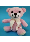 Pembe Peluş Atkılı Oyuncak Ayıcık