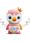Penguen Eğitici Bebek Piyanosu - Pembe