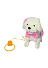 ® PFT-B025 PELUŞ TASMALI YÜRÜYEN KÖPEK PEMBE -VRD