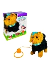 ® PFT-B267 PELUŞ TASMALI YÜRÜYEN KÖPEK MAVİ -VRD