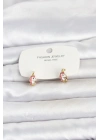 Pirinç Gold Renk Çocuk Küpe