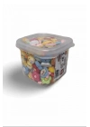 Plastik Mini Aksesuar Silikon 300lü