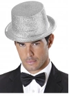 Plastik Parti Şapkası Gümüş Siml