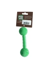 Playfull Sağlam Plastik Dental Dumbel Köpek Oyuncağı 12 x 3,5 cm Yeşil