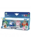 POLI MRT-674 Robocar Poli Mini Transforming Kasabanın Kurtarma Araçları 4lü Set