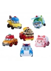 POLI ZR-914 Robocar Poli Gogo Rescue Deluxe 6 Lı Set -
