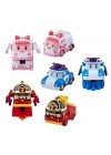 POLI ZR-915 Robocar Poli Quick Transforming Mini Rescue Deluxe Set