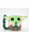 Porselen Baby Yoda Kupa Bardak