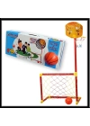 ® Portatif Futbol Kalesi Ve Pota Seti