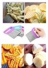 Pratik Cips Chopper Şekilli Sebze Meyve Ve Gıda Dilimleyici