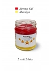 Premium Seri 2 Renk 2 Koku Sarı Kırmızı Beş Yıldız Kavanoz Mum 210 cc - RYL