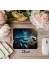 Press Start Yazılı Güçlü Gamer Mousepad - 19x23 cm 2 mm Dikdörtgen İthal Baskılı Mouse Pad