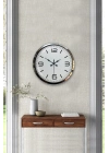 ® Prestij Krom Metal 40 Cm Duvar Saati