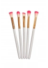 Profesyonel 5li Makyaj Fırça Seti Beyaz