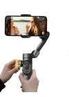 Profesyonel Telefon Gimbal Stabilizer 3 Axis Video Sabitleyici Vlog Tripod