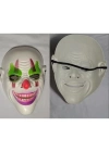 Psikopat Palyaço Temalı Joker Maskesi