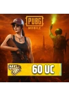 PUBG Mobile – 60 UC (E-Pin Kod)