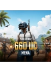 PUBG Mobile 660 UC Mena