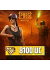 PUBG Mobile – 8100 UC (E-Pin Kod)