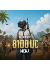 PUBG Mobile 8100 UC Mena