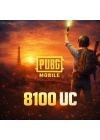 PUBG Mobile 8100 UC TR