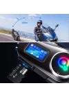®  Q58 Motorsikletler İçin Fener Özellikli SD Kart Bölümlü LCD Ekranlı Kablosuz Bluetooth Kulaklıklı – Suya Dayanıklı Kask Kulaklığı