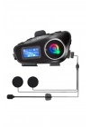 ®  Q58 Motorsikletler İçin Fener Özellikli SD Kart Bölümlü LCD Ekranlı Kablosuz Bluetooth Kulaklıklı – Suya Dayanıklı Kask Kulaklığı