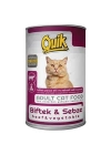 Quik Biftek ve Sebzeli Yetişkin Konserve Kedi Maması 415 Gr