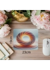 Radial Işıklı Torus Şekli Mouse Pad - 19x23 cm 2 mm Dikdörtgen İthal Baskılı Mouse Pad