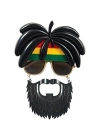 Rasta Peruklu Bob Marley Parti Gözlüğü
