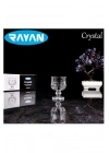 Rayan Crystal 6lı Kahve Yanı Bardak mudanis