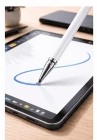 Redmi Note 12s Uyumlu Dokunmatik Stylus Kalem Disk Uçlu Hassas Beyaz Tablet Telefon Çizim Kalemi