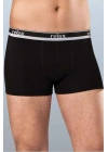 Relax Pamuklu Esnek Erkek Boxer Siyah - 1268A