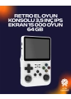 Retro Oyun Cihazı – Çift MicroSD Desteği, Çoklu Platform Uyumu, 3200 mAh Batarya