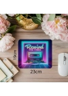 Rewind the Vibes Yazılı Renkli Mouse Pad - 19x23 cm 2 mm Dikdörtgen İthal Baskılı Mouse Pad