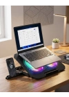 RGB Fanlı Laptop Soğutma Standı USB Girişli Notebook Yükseltici