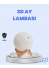 RGB Modlu 16 Renkli Ay Gece Lambası 3D Baskı