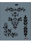 ® Rich New Seri N-105 Stencil 35x25 cm