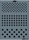 ® Rich New Seri N-111 Stencil 35x25 cm