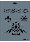 ® Rich New Seri N-134 Stencil 35x25 cm