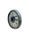 ® Roma Atlas  60 Cm Çarklı Krom Duvar Saati