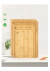 Rossel Premium 3lü Bambu Kesim Panosu