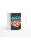 Route 66 Simgesi Baskılı Kupa Bardak