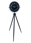 ® Royal Black Tripod Ayaklı Modern Tasarım Saat