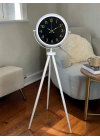 Royal Gold Rakamlı Beyaz Tripod Ayaklı Saat