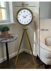 Royal Gold Tripod Ayaklı Dekoratif Saat