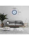 Royal Lacivert 36 Cm Duvar Saati