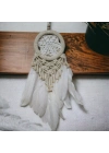 Rüya Kovan Dream Catcher Beyaz Kuş Tüylü
